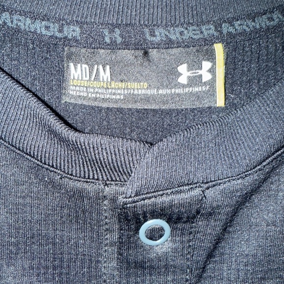 Under Armour Black Long Sleeve Performance Pullover Shirt Men’s Size M SS 2017 - Picture 10 of 16